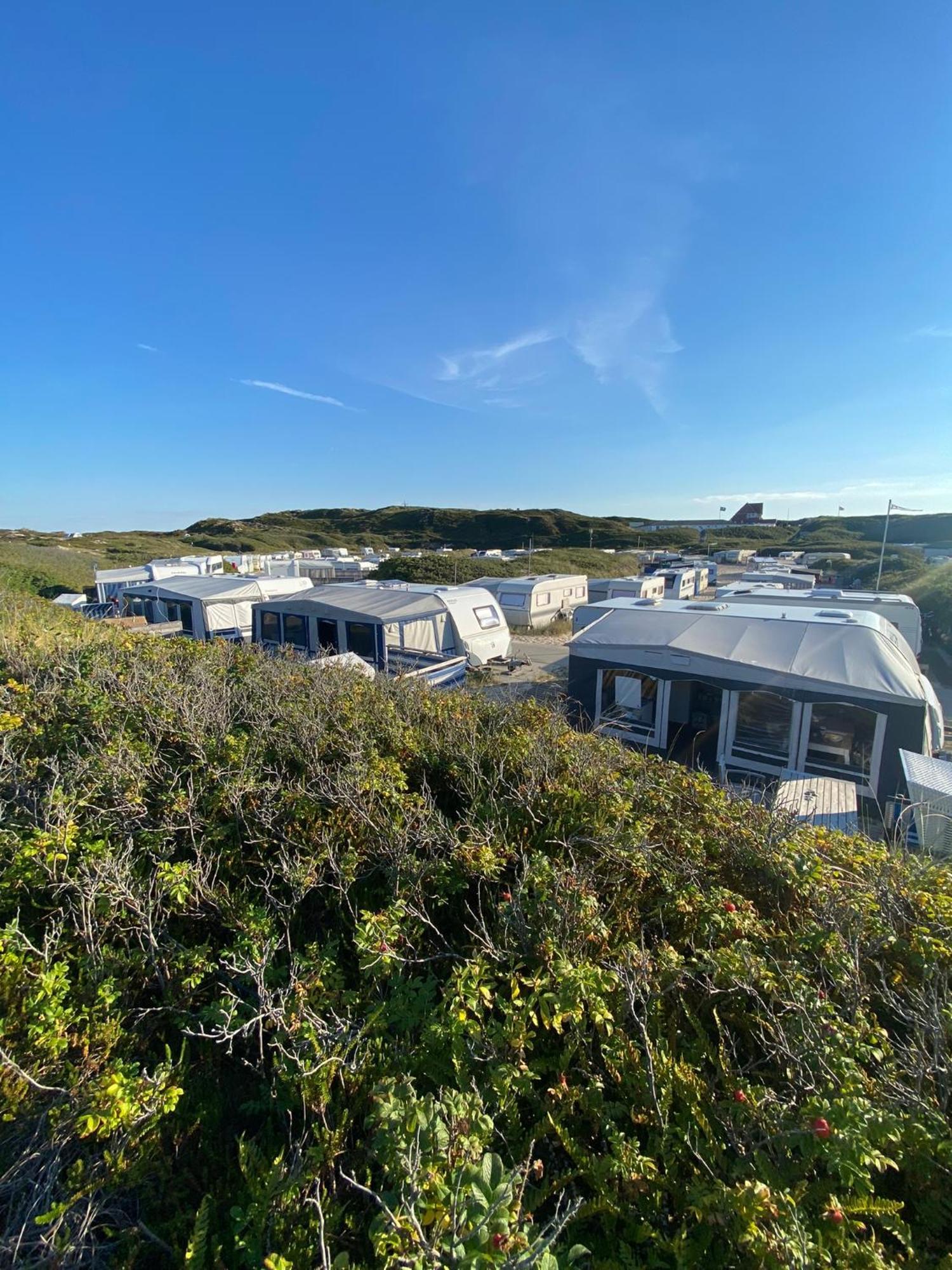 Wohnwagenvermietung Hoernum / Sylt Zewnętrze zdjęcie