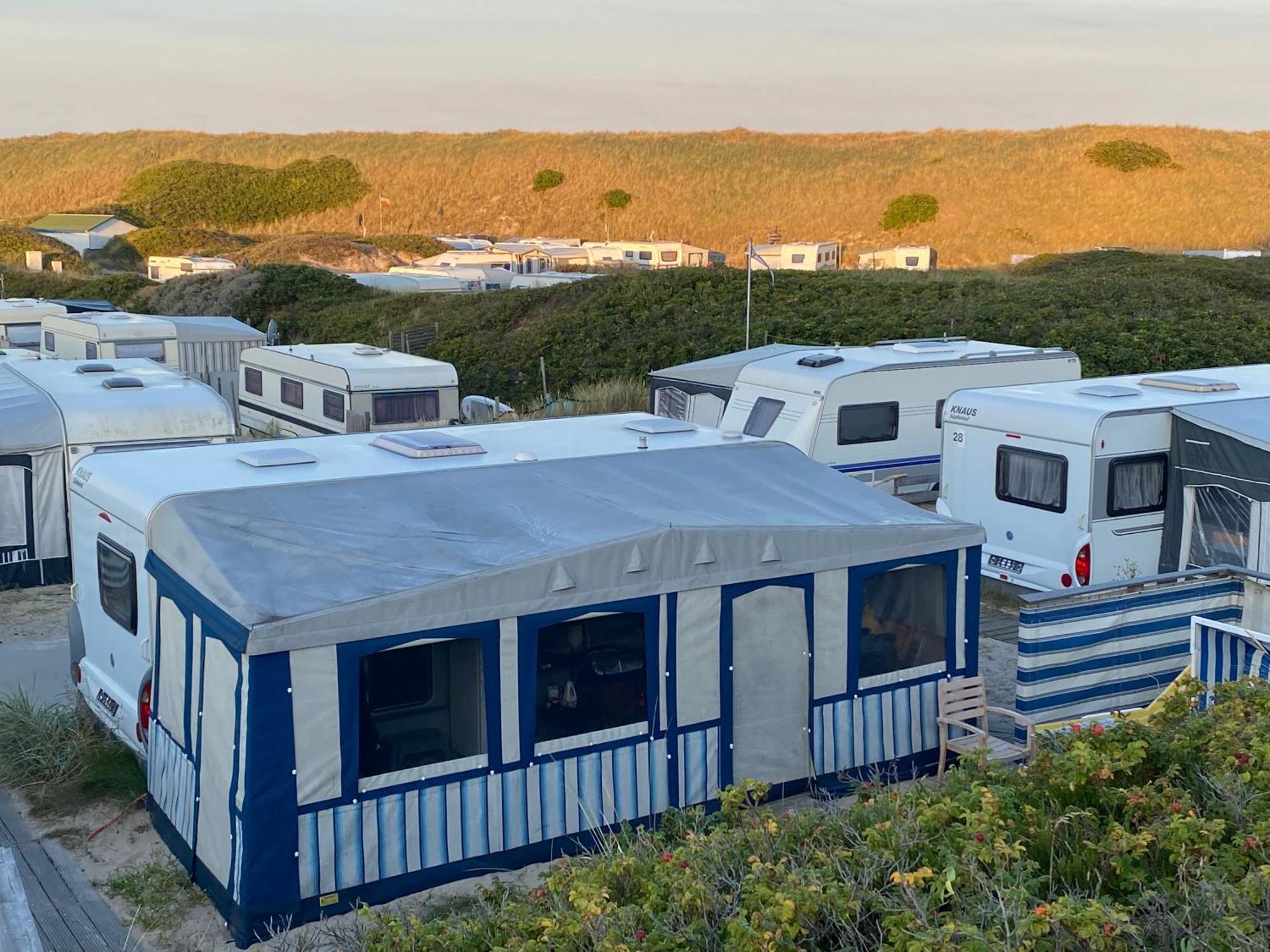 Wohnwagenvermietung Hoernum / Sylt Zewnętrze zdjęcie