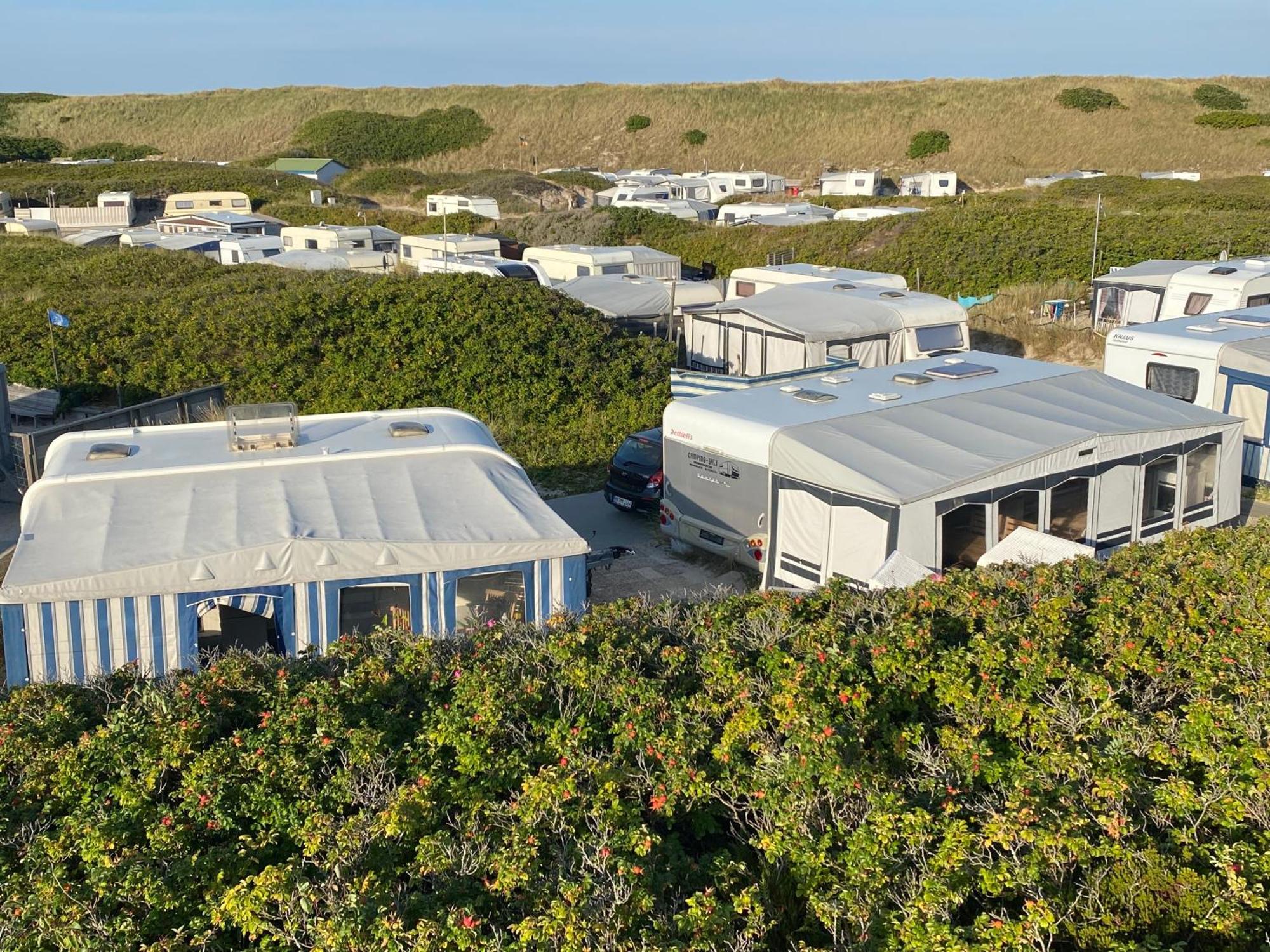 Wohnwagenvermietung Hoernum / Sylt Zewnętrze zdjęcie